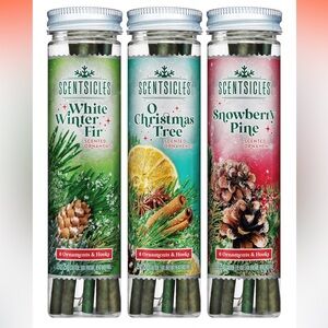 Scented Ornaments Variety Pack, 3 packs, 18 ornaments, Christmas Tree Scents